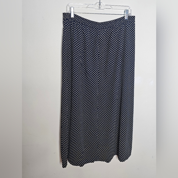 Leslie Fay vintage button down skirt size 14 - Picture 5 of 8